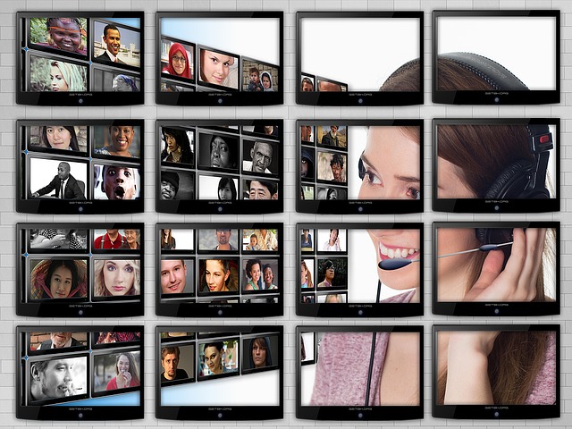 Video wall with Brightsign media player