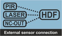 External sensor connection